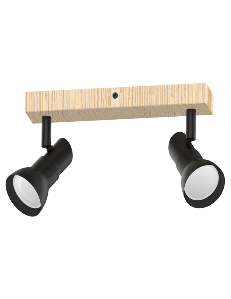 Spotlight ceiling lamps - Zuma Line Trieste Ceiling Lamp JP01A-SP-03S-BWD.356 matte black. - product kolory-swiatla.pl 2