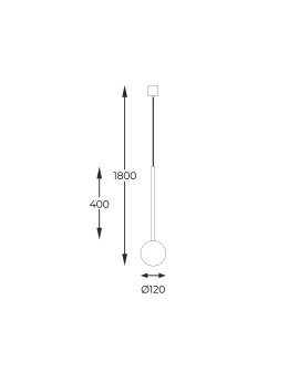 Zuma Line Ali Lampa Wisząca 5639 czarny - produkt 2
