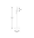 Icicle pendant lamps - Zuma Line Loya Pendant Lamp Black/Matt Black P0461-09C-P7P7. - product 2