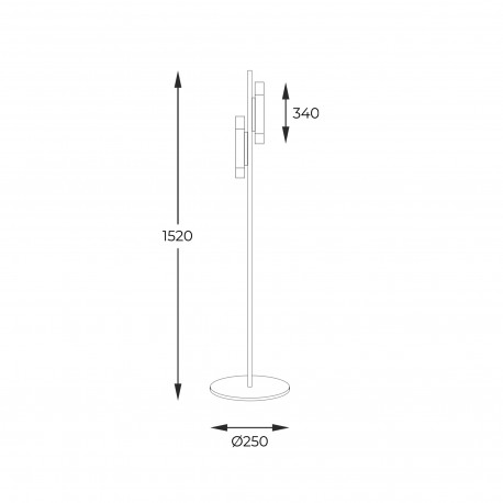 Zuma Line Loya Lampa Wisząca Czarny Mat/Matt Black P0461-09C-P7P7