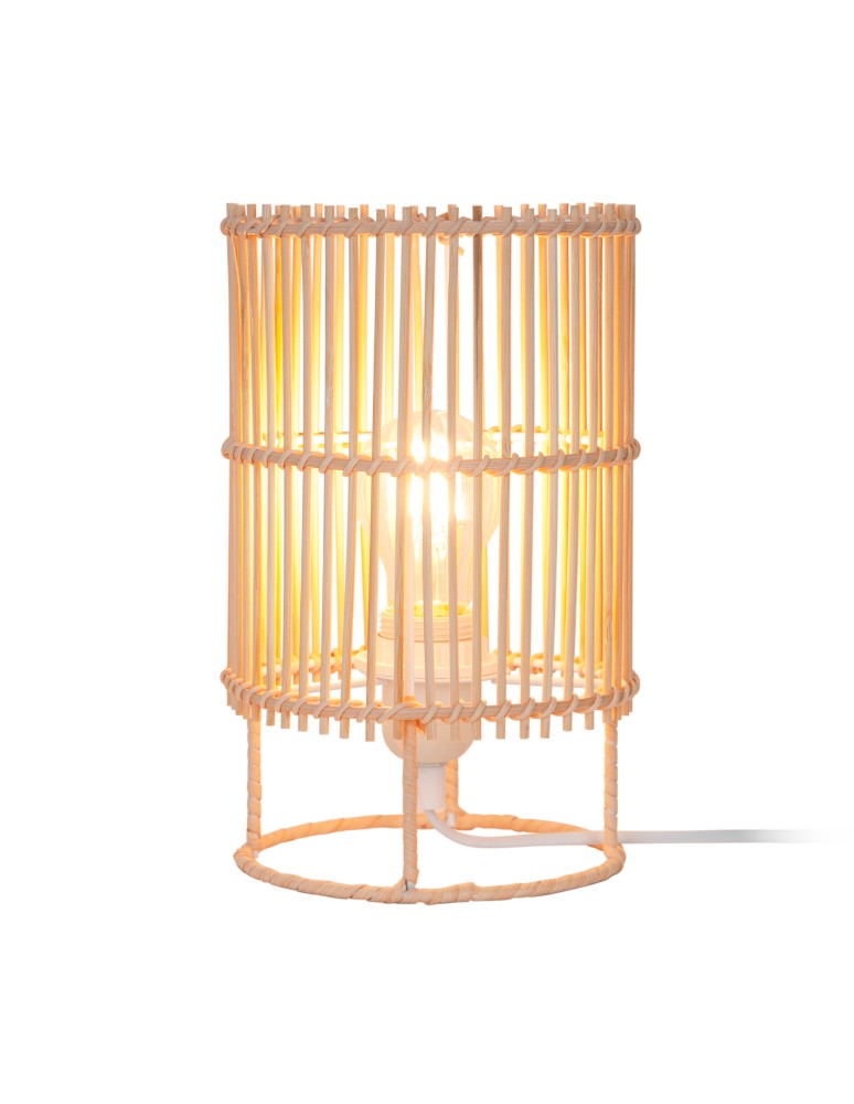 Boho table lamps - Zuma Line Edin Table Lamp Natural & White/Natural & White P18224-1T-D15. - product kolory-swiatla.pl 2