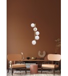 Pendant lamps on a strip - Zuma Line Ali Pendant Lamp 5641 black - product 2