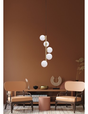 Zuma Line Ali Pendant Lamp Black / Gold 5641 - product 2