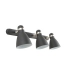 Triple wall lamps - Zuma Line Delta Wall lamp A6010-3A matte black - product 2