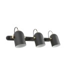 Triple wall lamps - Zuma Line Aries Wall lamp A6005-3A matte black - product 2