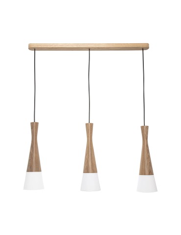 Zuma Line Cone Pendant Lamp White / Wood 8511303 - product 2