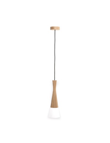 Zuma Line Cone Lampa Wisząca Biały / Drewno 8511103 - produkt 2