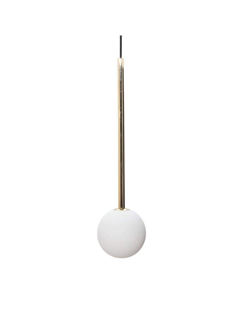Lamps for 1 phase busbars - Zuma Line Ali 1 Pendant Lamp For Single Circuit (1-phase) White / Gold 9060Wh. - product kolory-swiatla.pl 2