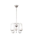Chrome chandeliers - Zuma Line MAGNUM 5 chrome pendant lamp - product 3