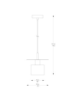 Zuma Line Sarda Lampa Wisząca Złoty A8183 - produkt 2