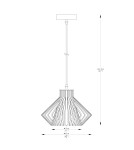Single pendant lamps - Zuma Line Dolia Pendant Lamp Gold A8080-Gld - product 2