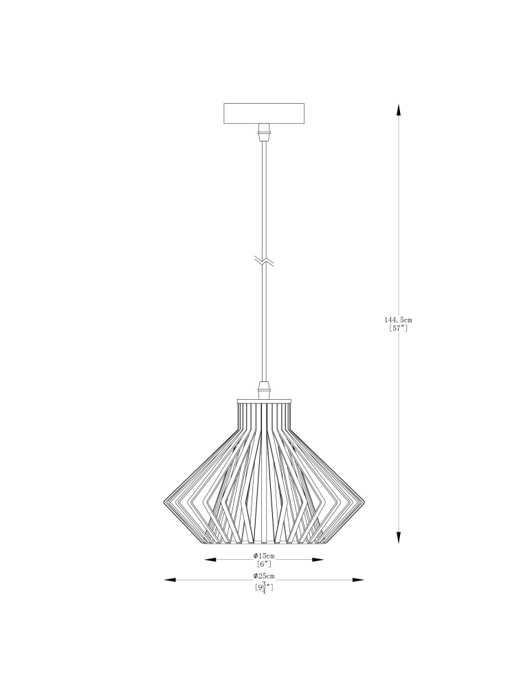 Single pendant lamps - Zuma Line Dolia Pendant Lamp Gold A8080-Gld - product kolory-swiatla.pl 2