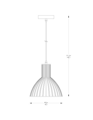 Zuma Line Dolia Pendant Lamp Gold A8082-Gld - product 2