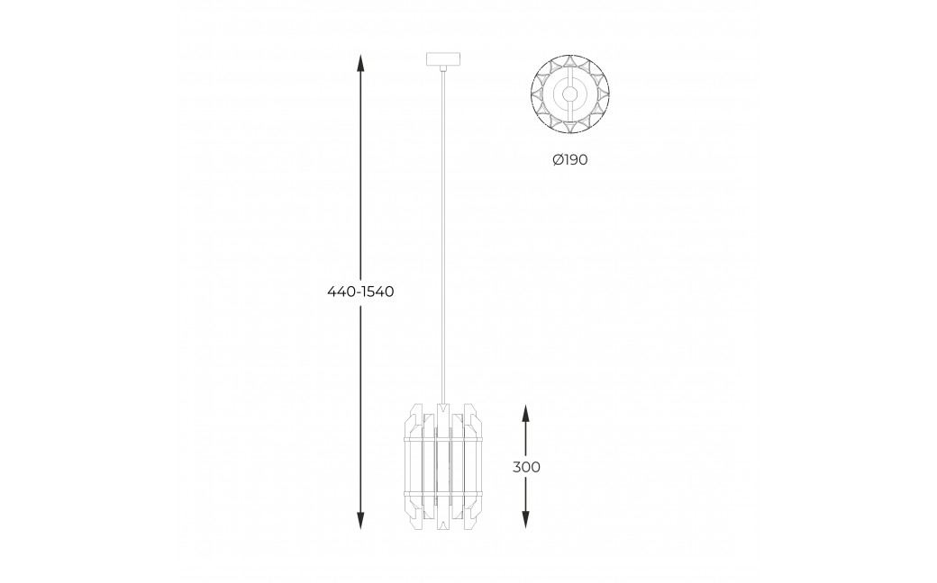 Zuma Line Alexandria Lampa Wisząca Złota P0556-01D-V7V7