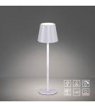 Portable garden lamps - Leuchten Direkt Euria Portable Lamp Ip54 Usb Chargeable Dimmable Touch White 19250-16 - product 2