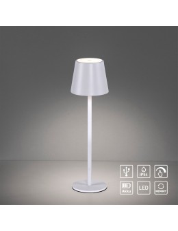 Leuchten Direkt Euria Lampa Przenośna Ip54 Ładowana Usb Ściemnialna Dotykowo Biały 19250-16 - produkt 2