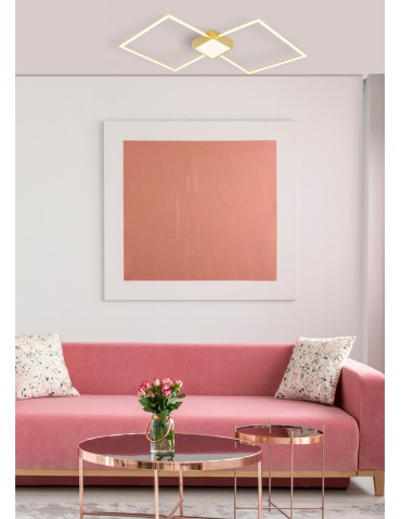 Zuma Line Hex Modern Gold Led Ceiling Lamp Rlx96474-1B. - product 2