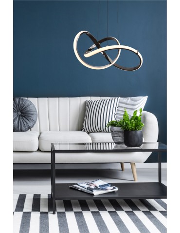 Zuma Line Indigo Lampa Wisząca Czarny Chrom Md9717-1-3Bcd - produkt 2