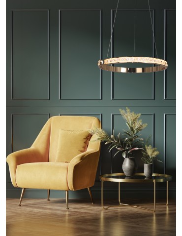 Zuma Line Muriel Lampa Wisząca Francuskie Złoto / Czarny Md4996-1-3Gbd - produkt 2