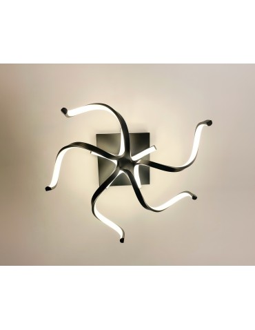 Zuma Line Stelo LED 4000K 48W Ceiling Lamp Black 20031CL-BK. - product 2