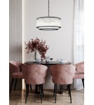 Lampy wiszące - Zuma Line Sergio Lampa Wisząca Czarny Mat P0528-06H-P7Ac - produkt 2