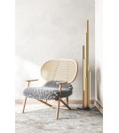 LED floor lamps - Zuma Line Eliot Floor Lamp Light Wood / Black Matte Ml4980-5-3Bmt - product 2