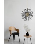 Lampy wiszące - Zuma Line Urchin Lampa Wisząca Francuski Złoto / Czarny P0491-09C-F7BC - produkt 2