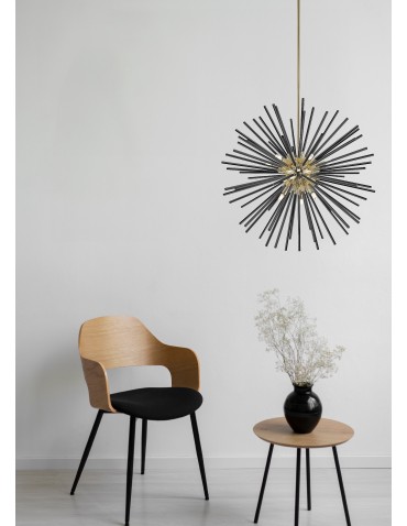 Zuma Line Urchin Lampa Wisząca Francuski Złoto / Czarny P0491-09C-F7BC - produkt 2