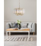 Glamour pendant lamps - Zuma Line Paris Pendant Lamp Gold / Transparent 1906/10 - product 5