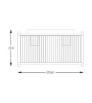 Chrome ceiling lamps - Zuma Line Marmo Ceiling Lamp Chrome 2200131M - product 2