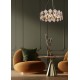 Zuma Line Tiara Lampa Wisząca Złoty / Przezroczysty+Dymiony 9864-500