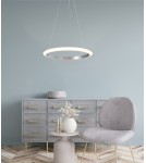 Pendant lamps circles - Zuma Line Newa Pendant Lamp Ring Aluminum 11677 - product 2