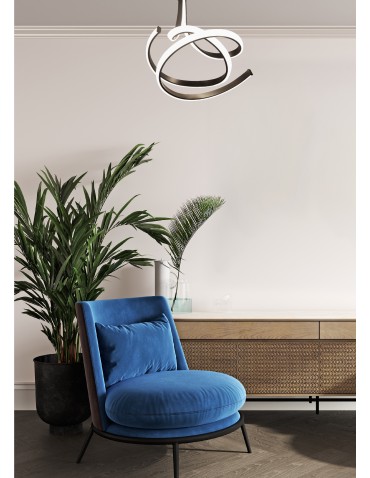 Zuma Line Viso Ceiling Lamp Black Mx9932-2-3Bd. - product 2