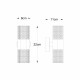 Zuma Line Icicle Kinkiet Chrom W0542-02A-F4B1