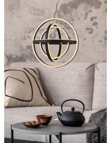 Zuma Line Tess Pendant Lamp Black Md9203-4-3Bd. - product 2