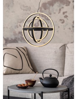 Zuma Line Tess Lampa Wisząca Czarny Md9203-4-3Bd - produkt 2