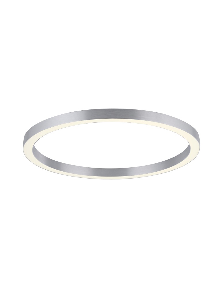 Ceiling lamps - Paul Neuhaus Pure-Lines 70cm Ceiling Light with Remote Control with Light Color Control and Dimming Aluminum 6306-95 - product kolory-swiatla.pl 2