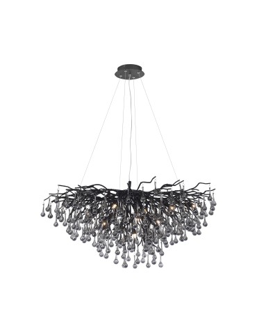 Paul Neuhaus Icicle Chandelier/Hanging Black 2192-18 - product 2