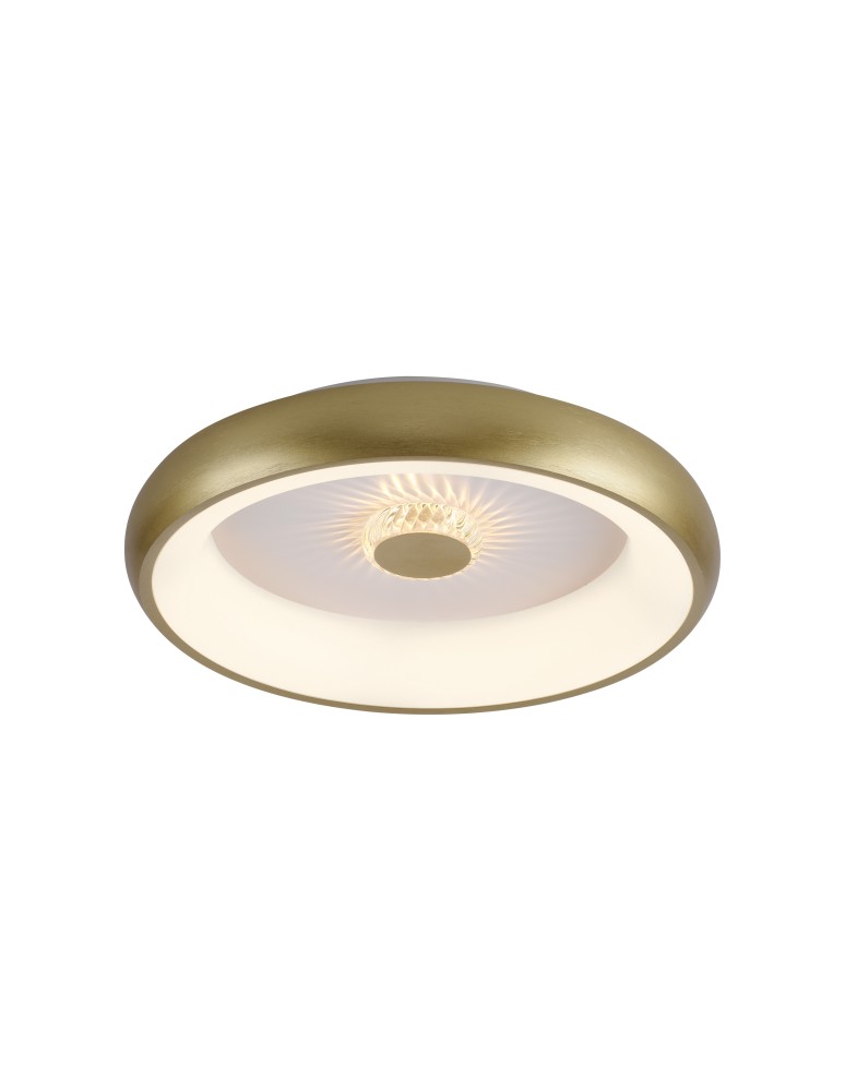 Ceiling lamps - Leuchten Direkt Vertigo 45cm Ceiling Ceiling Light with Remote Control with Light Color Control and Dimming Brass Mat 14384-60 - product kolory-swiatla.pl 2