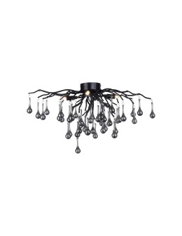 Paul Neuhaus Icicle 30cm Ceiling Lamp 4Xg9 Black 8090-18 - product 2