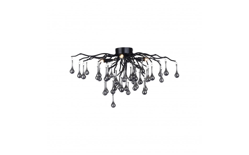 Paul Neuhaus Icicle 30cm Lampa Sufitowa 4Xg9 Czarny 8090-18