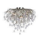 Ceiling lamps - Paul Neuhaus Icicle 50cm Ceiling Lamp 9Xg9 Steel 8091-55 - product 2