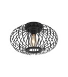 Ceiling lamps - Leuchten Direkt Racoon Ceiling Natural Wood Bamboo 1Xe27 Dark Wood 11410-18. - product 2
