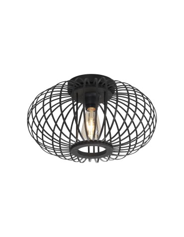 Leuchten Direkt Racoon Ceiling Natural Wood Bamboo 1Xe27 Dark Wood 11410-18. - product 2