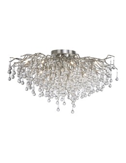 Paul Neuhaus Icicle 100cm Ceiling Lamp 14Xg9 Steel 8092-55. - product 2