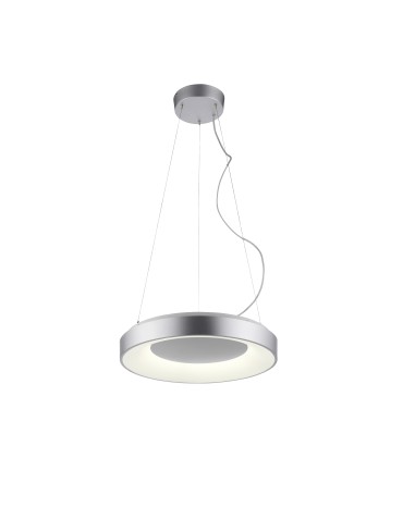 Leuchten Direkt Keto Anika Pendant with Remote Control with Light Color Control and Dimming Silver 17075-21 - product 2