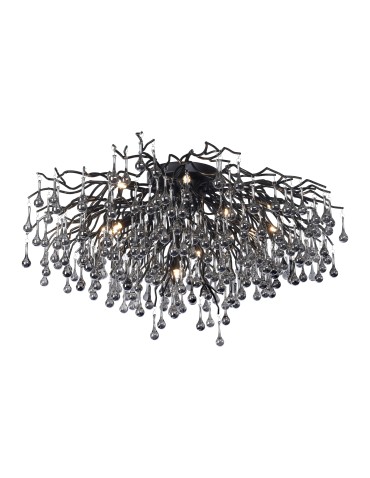 Paul Neuhaus Icicle 100cm Lampa Sufitowa 14Xg9 Czarny 8092-18 - produkt 2