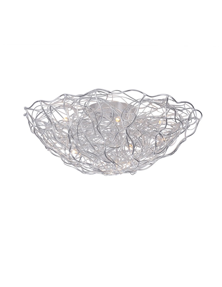 Ceiling lamps - Paul Neuhaus Sarea 80cm Ceiling Lamp 10Xg9 Silver 6190-21 - product kolory-swiatla.pl 2