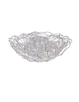 Paul Neuhaus Sarea 80cm Ceiling Lamp 10Xg9 Silver 6190-21 - product 2
