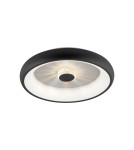 Ceiling lamps - Leuchten Direkt Vertigo 45cm Ceiling Ceiling Light with Remote Control with Light Color Control and Dimming Black 14384-18 - product 2